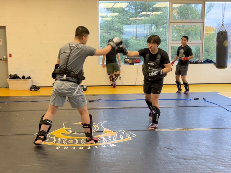 Muay Thai training